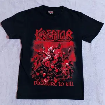 KREATOR 티셔츠 Pleasure To Kill 슬래시 메탈