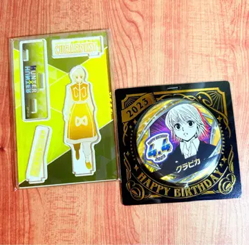 HUNTER x HUNTER 벌스데이 캔뱃지 아크릴 스탠드 크라피카