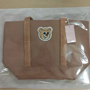 FEILER 와펜 토트백 미사용 새상품 올드 테디 베이지
