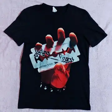 JUDAS PRIEST T셔츠 British Steel 헤비 메탈