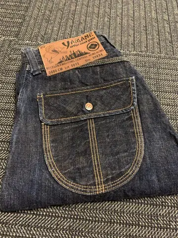 YAMANE 야마네 EVISU D606 CM 셀비지 부시 데님 W28