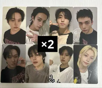 straykids HMV 혜택 컴프 x 2 트레이딩 카드