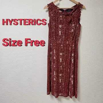 HYSTERICS 칵테일 패턴 원피스 프리 사이즈