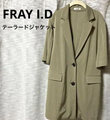 새상품급 FRAY I.D 테일러드 반팔 자켓 경량