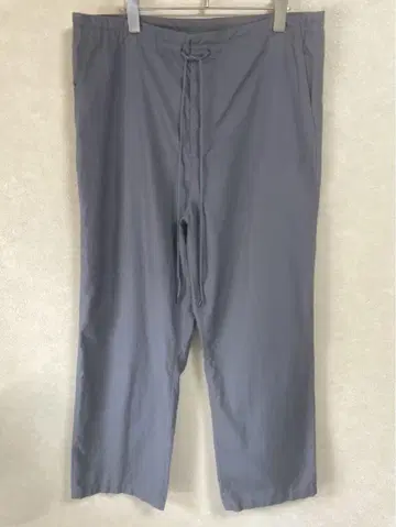 AURALEE WASHED TWILL EASY WIDE PANTS XL