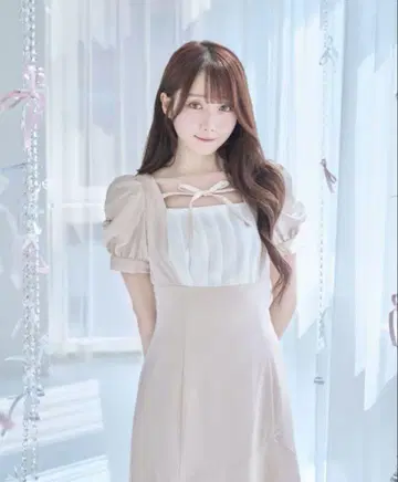 [ 로제뮤즈 ] 턱 머메이드 드레스
