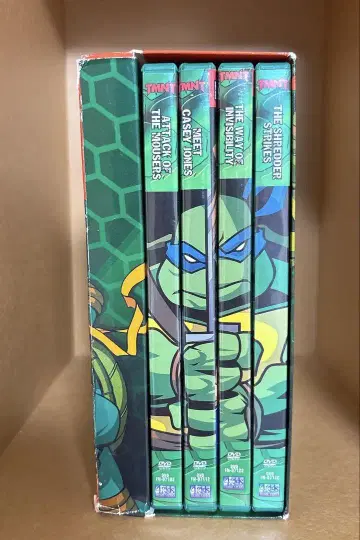 Teenage Mutant Ninja Turtles DVD 터틀즈