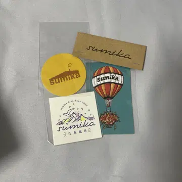 sumika 스티커 세트