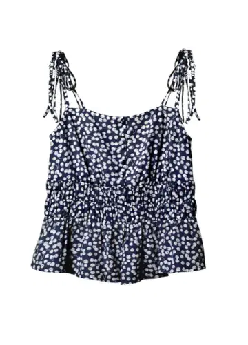 herlipto Cherry Pattern Strap Top