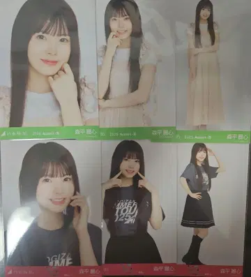 노기자카 브로마이드 모리히라 레이라 후쿠오카 라이브 T 셔링 원피스 컴프