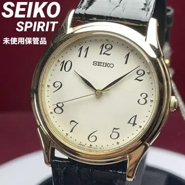 90s 미사용 SEIKO SPIRIT 쿼츠 배터리 교환 일본제 손목시계