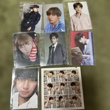 BTS V 태태 트레이딩 카드 폴라로이드