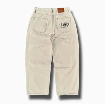 notdyed super baggy denim