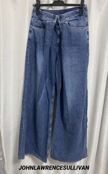 JOHNLAWRENCESULLIVAN -denim wide pants-