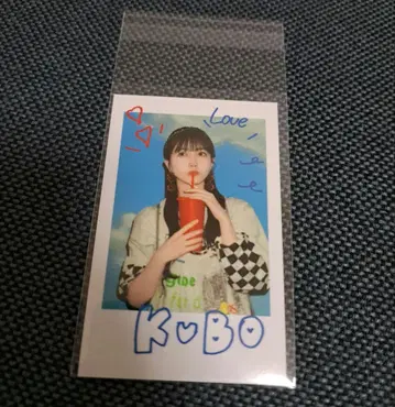 노기자카46 쿠보 시오리 노기 카페 특전 스티커