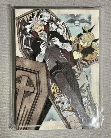 괴수 8호 전시 풀컬러 아트 보드 나루미/키코루