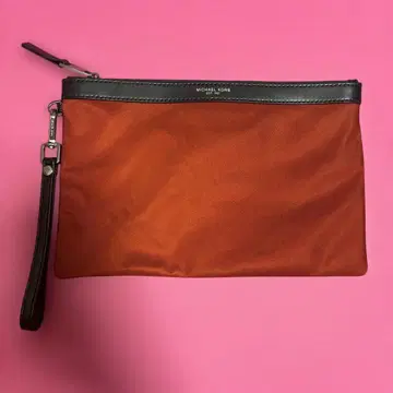 MICHAEL KORS 레드 클러치백