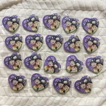 쿠쿠치 효스케 난자타운 하트 캔뱃지