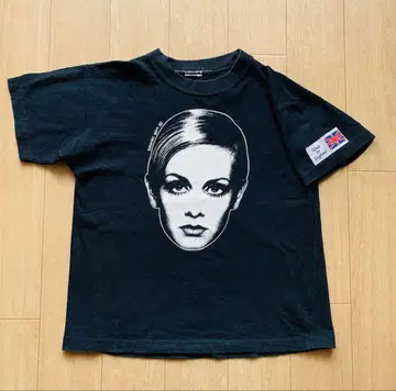 USED 90s vintage 티셔츠 Twiggy 트위기 구제 의류