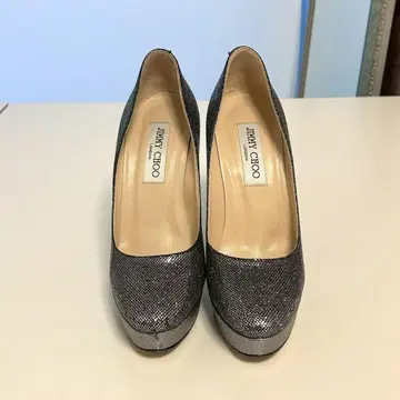 JIMMY CHOO 실버 하이힐
