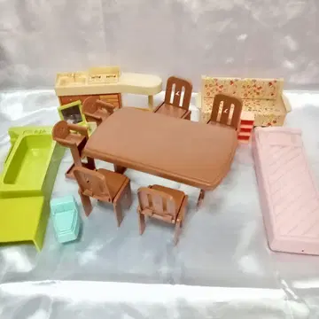 리카짱 하우스 잡화 가구 주방 욕조 소파 당시 물품