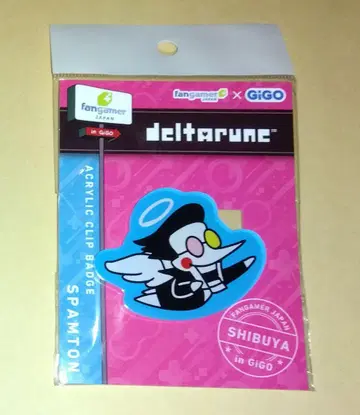 deltarune 아크릴 클립 배지 스팸톤 gigo