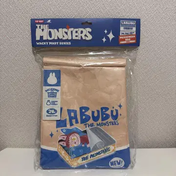 POPMART LABUBU 와키 Mart 메신저 백