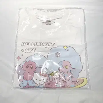 SHINee 헬로키티 x KEY POPUP 티셔츠 화이트