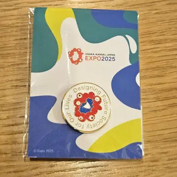 [새 상품] EXPO2025 핀 배지 색 먘먘 윙크