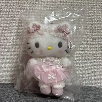 키티 화이트 고양이 발레리나 마스코트