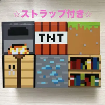 Minecraft 마인크래프트 두근두근 BOX (스트랩 포함)