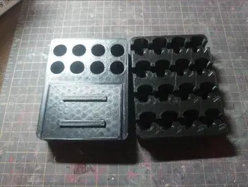 모터 배터리 보관 케이스 블랙 이너 케이스만