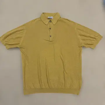 JOHN SMEDLEY 씨 아일랜드 코튼 니트 피케 셔츠 XXL