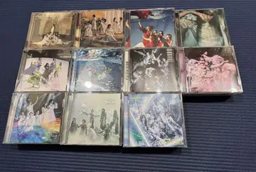 사쿠라자카46 1st~11th 싱글 CD 묶음 판매 8/29까지 판매