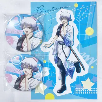 은혼 사카타 긴토키 긴코 성별 역전편 캔뱃지 특전 엽서