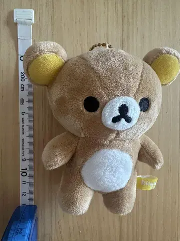 리락쿠마 봉제 인형 키링 약 13cm