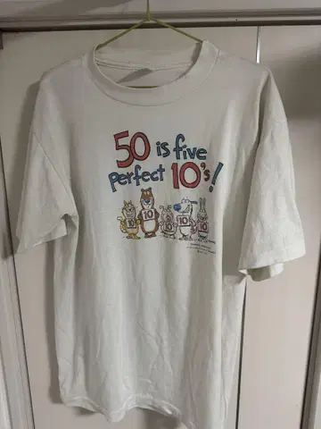 50 is five perfect 10's! 티셔츠 L