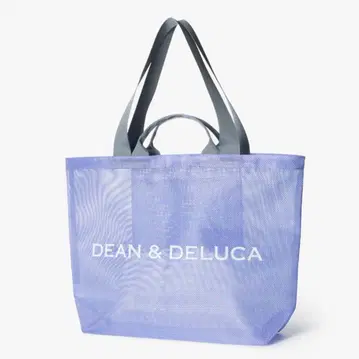 DEAN & DELUCA 메쉬 토트백 라일락 L 사이즈