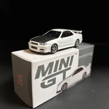 MINI GT 1/64 닛산 스카이라인 GT-R R34 V 스펙
