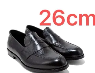 KENFORD EMBOSSED LOAFERS BLACK PAISLEY