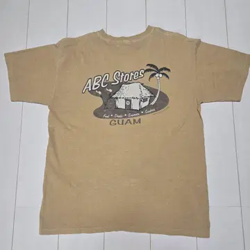 90s 괌 ABC Stores 로고 티셔츠 반팔 USA