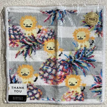 페일러 타월 손수건 바니스뉴욕 파인애플 25cm
