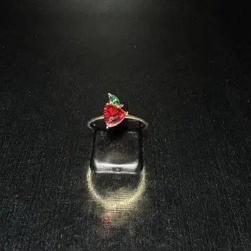 빈티지 패션 반지 골드 11호 하트 스톤