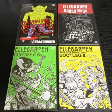ELLEGARDEN DVD 4장 세트 묶음 판매 live TOUR