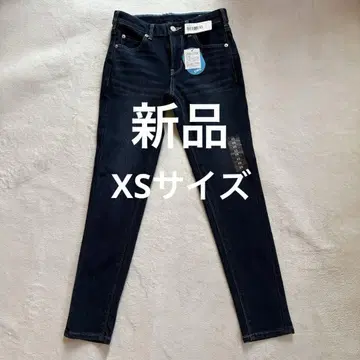 새상품 EDWIN 썸머 데님 스키니 XS 사이즈 다크 네이비