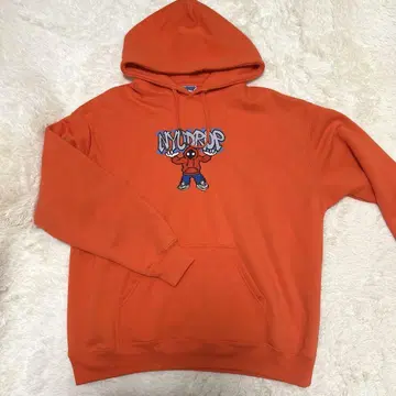 새상품급 NYUDROP 후드티 오렌지 XL
