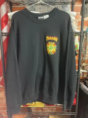 THRASHER 뮤턴트 터틀즈 콜라보 맨투맨 새상품급