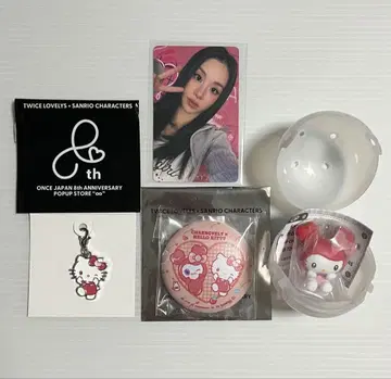 TWICE 산리오 홀더 참 캔뱃지 마스코트 참 채영