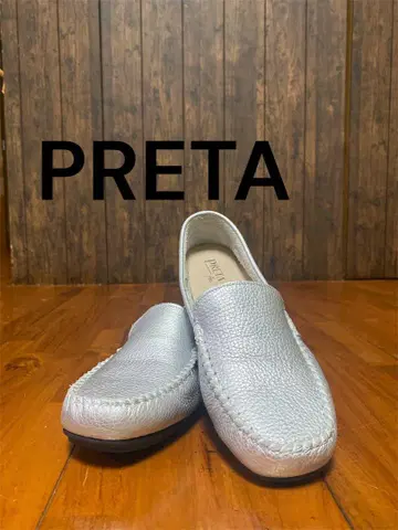 PRETA flex 프레타플렉스 슬립온 실버 23.5cm