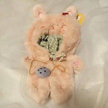 인형 옷 토끼 핑크 푹신푹신
